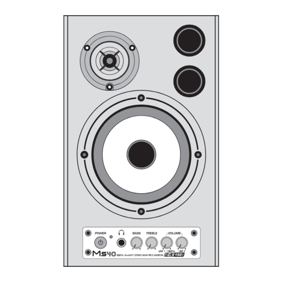 Behringer MS20 User Manual
