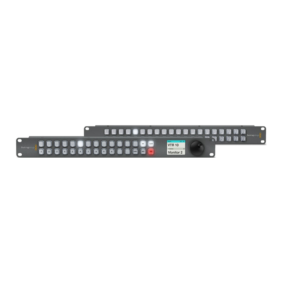 Blackmagicdesigngi Videohub Master Control Manuals