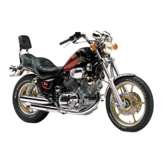 Yamaha 1989 XV1000 Owner's Manual