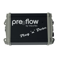 ViscoTec preeflow plug n dose Operation & Maintenance Manual