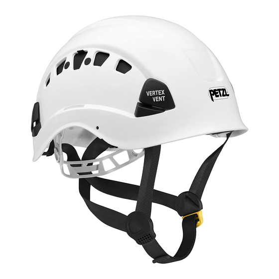 Petzl VERTEX VENT A11 Manual