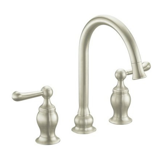 Kohler Lyntier K-T10339-4 Installation Manual