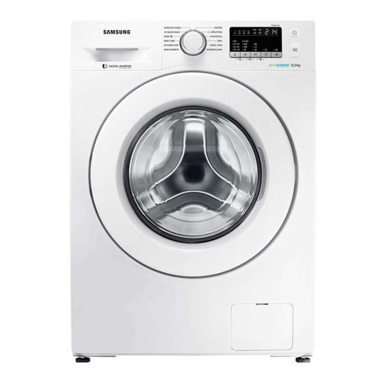 Samsung WW9-J4 Series User Manual