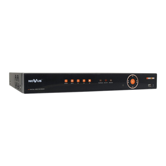 Novus NHDR-3104AHD User Manual