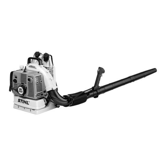 Stihl BR 420 Instruction Manual