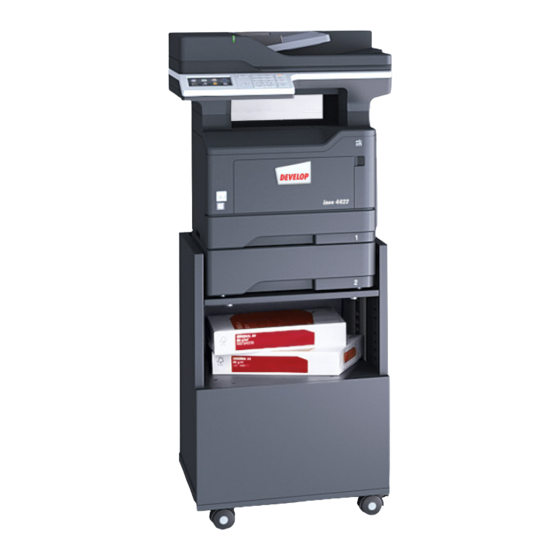 Develop ineo 4422 Quick Reference