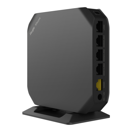 Ruijie Reyee RG-EG105GWT Hardware  Installation And Reference Manual