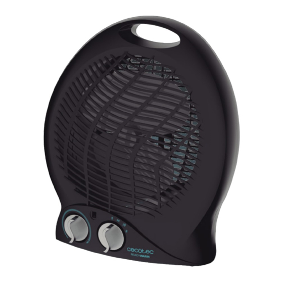 cecotec READYWARM 9500 FORCE Instruction Manual