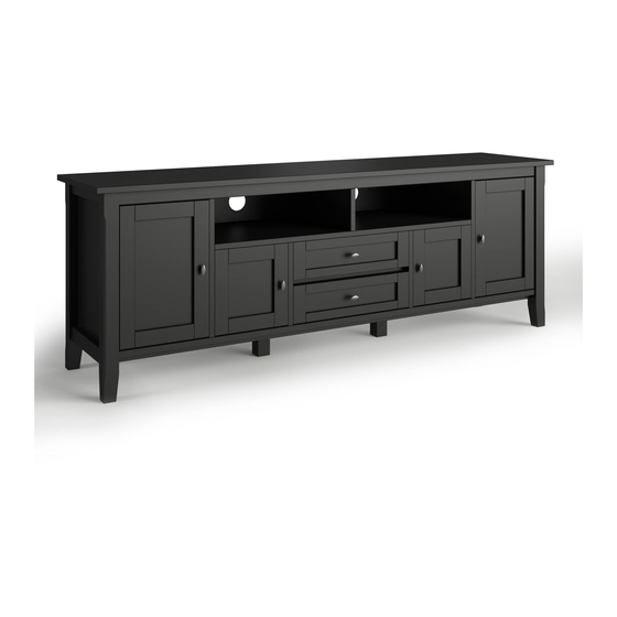SIMPLIHOME brooklyn+max WyndenHall AXWSH003-72BL Manual