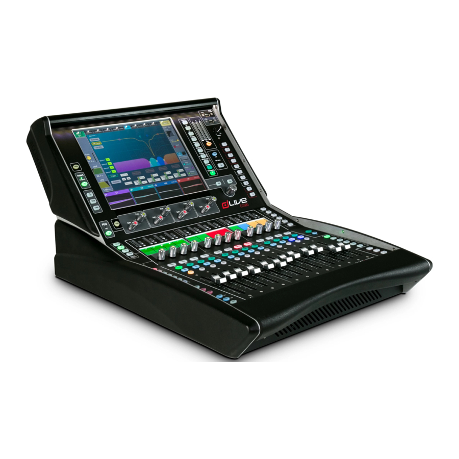 ALLEN & HEATH DLive C1500, C2500, C3500 - MixRack Manual