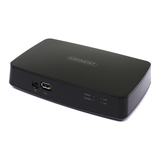 Eminent hdMEDIA STREAM EM7075 Manual