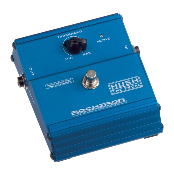Rocktron HUSH User Manual