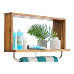 Pottery Barn Outdoor Mirror Shelf with Hooks Assembly/Mounting Instructions