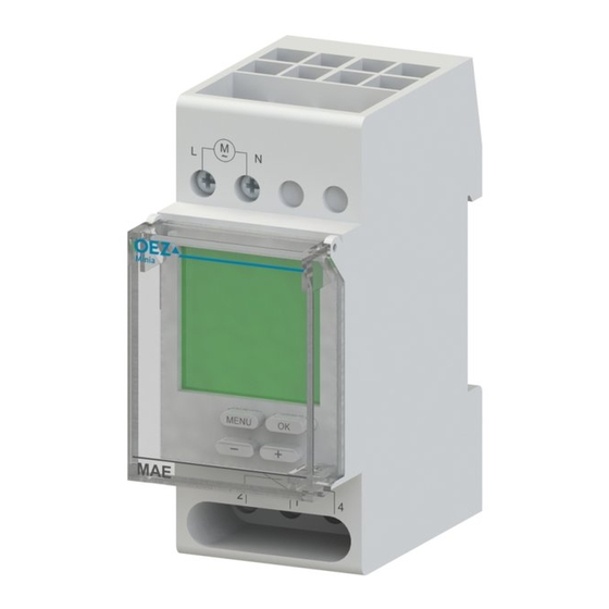 OEZ MAE-D16-001-A230 Instructions For Use Manual