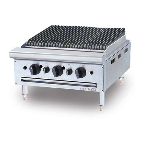 User Manuals: BERJAYA CB 3B-17 Char Broiler