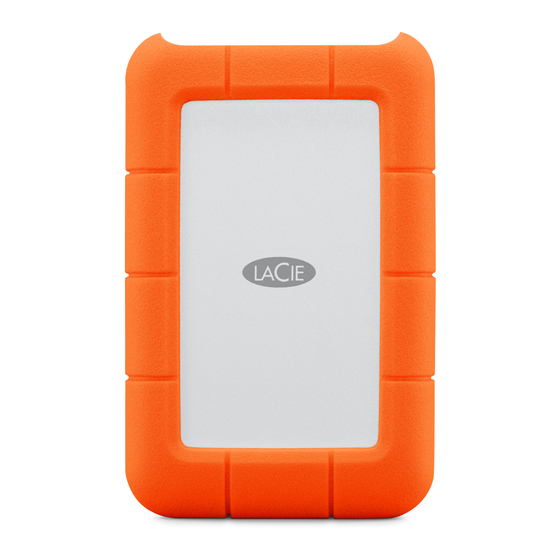 LaCie Rugged USB-C User Manual