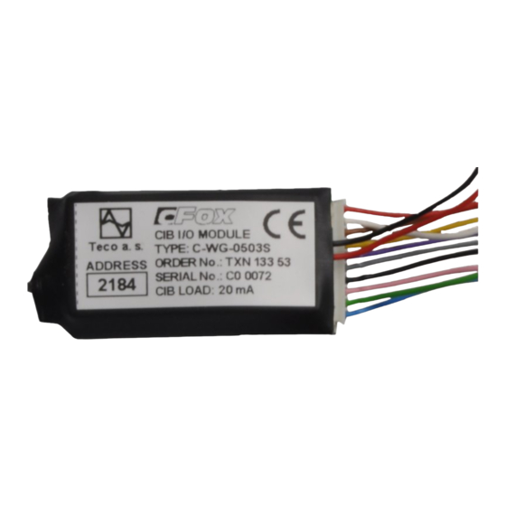 TECO Foxtrot C-WG-0503S Basic Documentation