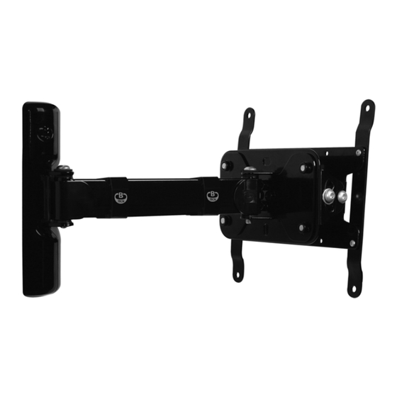 B-Tech Mountlogic BT7514 Installation Manual & Parts List