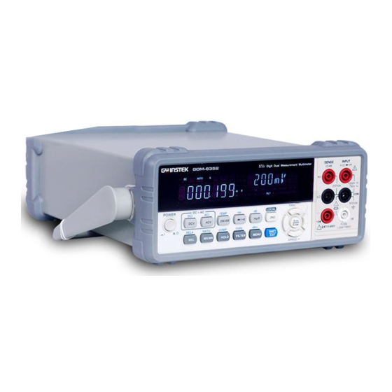 GW Instek GDM-8352 User Manual