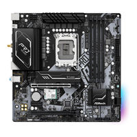 ASROCK B660M Pro RS/AX Manual