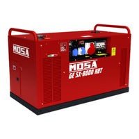 Mosa GE SX-5000 HBM Use And Maintenance Manual