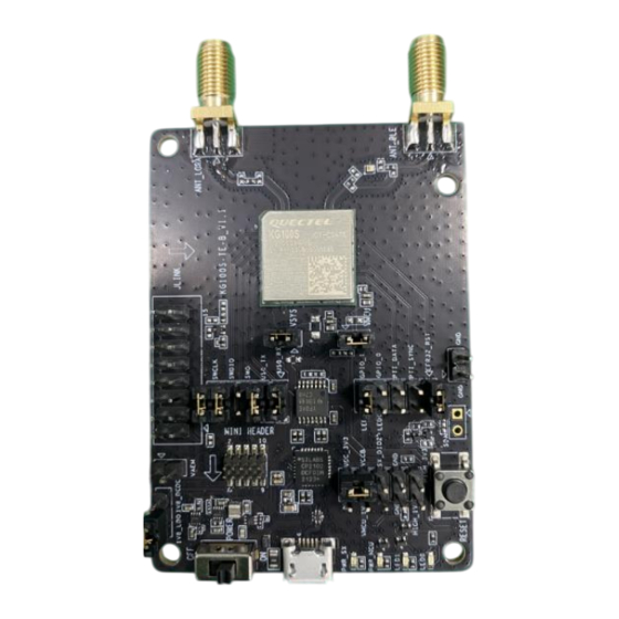 Quectel KG100S TE-B User Manual