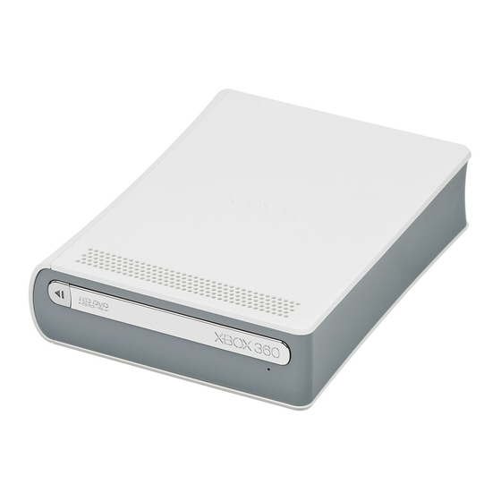 XBOX 9Z5-00013 -  360 HD DVD Player User Manual
