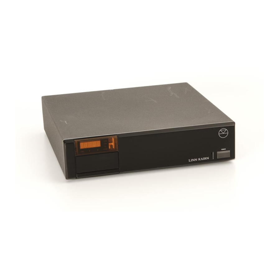 Linn KAIRN Manuals