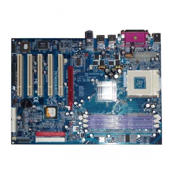 User Manuals: Acorp 7KT400 Motherboard