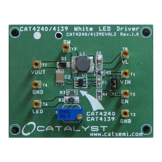 ON Semiconductor CAT4139 User Manual