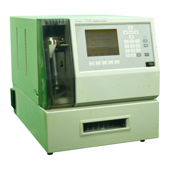 Waters 717plus Operator's Manual