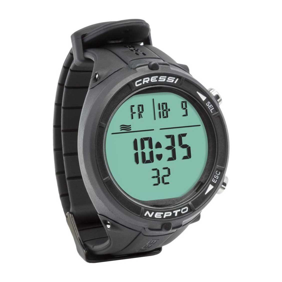 Cressi NEPTO Quick Manual