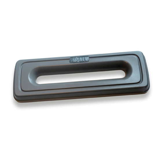 AEV UNIVERSAL FAIRLEAD Manual