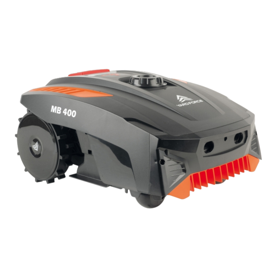 Yard force MB 400 Safety Instruction