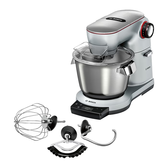 Bosch MUM9AX5S00 Instruction Manual