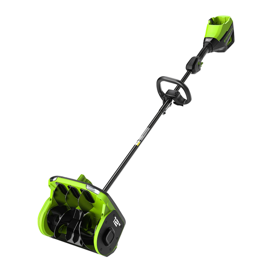 GreenWorks SS80L2510 Operator's Manual