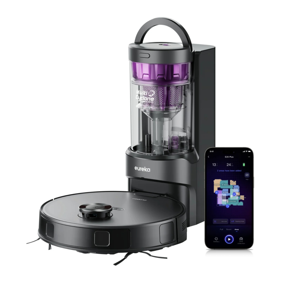 Eureka E20 Plus (NERE20PLUSBK, NERE20PLUSWH) Manual