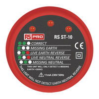 Rs Pro RS ST-10 Instruction Manual