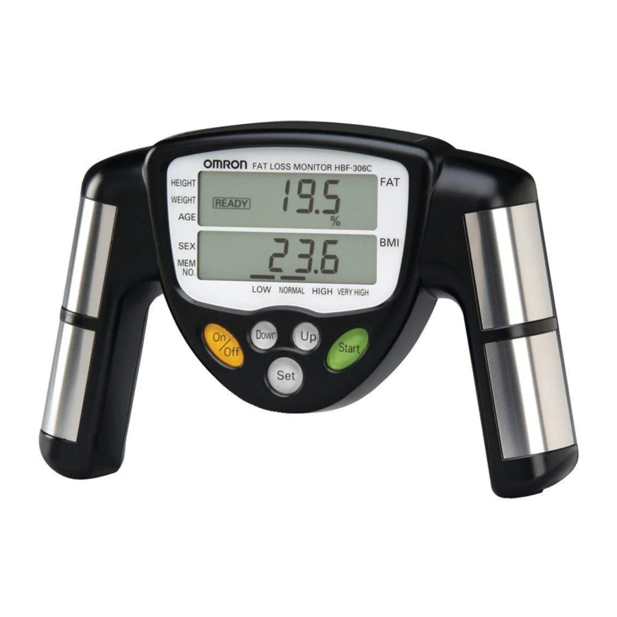 Omron HBF-306C Manual