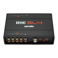 Rane SL 4 Quick Start Manual