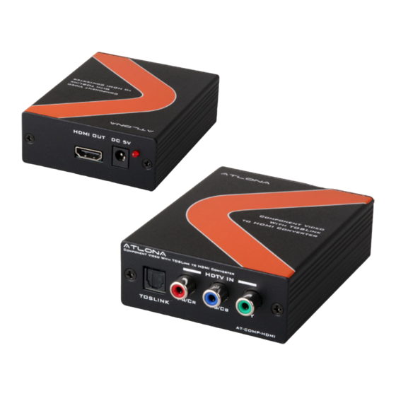 Atlona AT-COMP-HDMI User Manual
