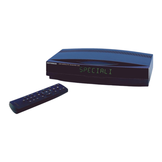 Kathrein UFD 430 Operating Manual