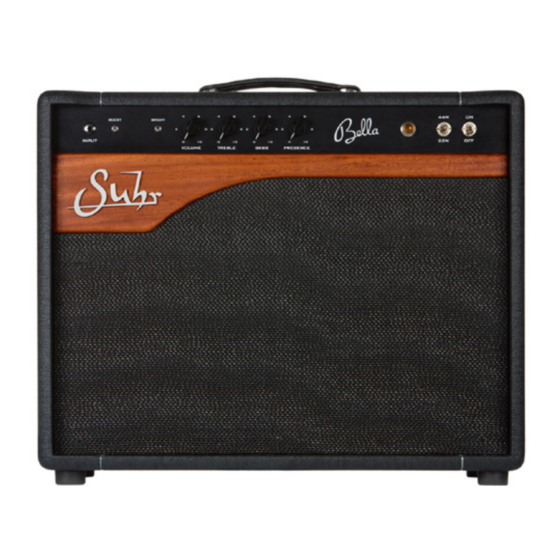 Suhr BELLA User Manual