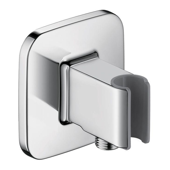 Hans Grohe FixFit Porter Square Series Instructions For Use/Assembly Instructions