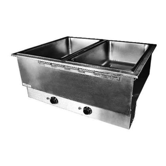 APW Wyott HFWAT-2 Specifications