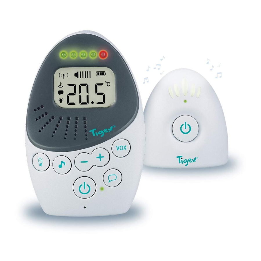 TIGEX Easy Protect Baby Monitor Manuals