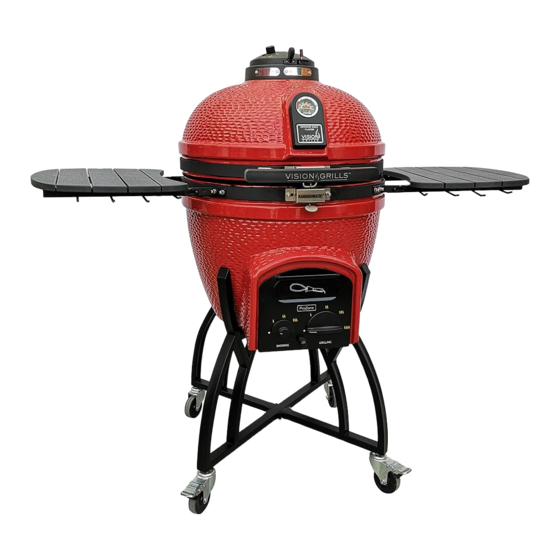 Vision grills PRO MEGA KAMADO Manual