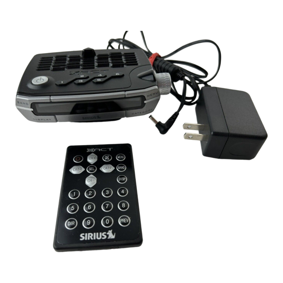 Xact XTR3 Manual