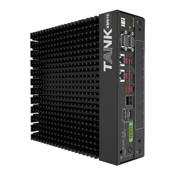 IEI Technology TANK-XM811 Series User Manual