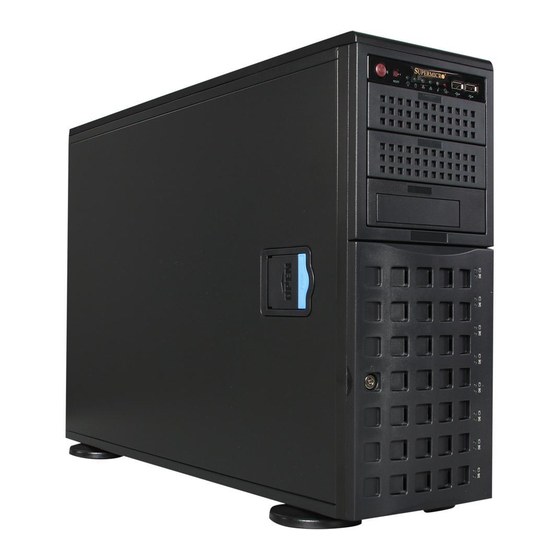 Supero SuperServer 7048R-TR User Manual